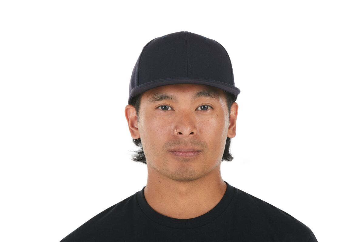 recycled-poly-classic-6-panel-hat-n2 WebPDP-HAT001215_Recycled_Poly_Classic_6Panel_Hat_Tidal_Blue_Studio_Harper_Studios_0723_Front__HAT001215OS.jpg