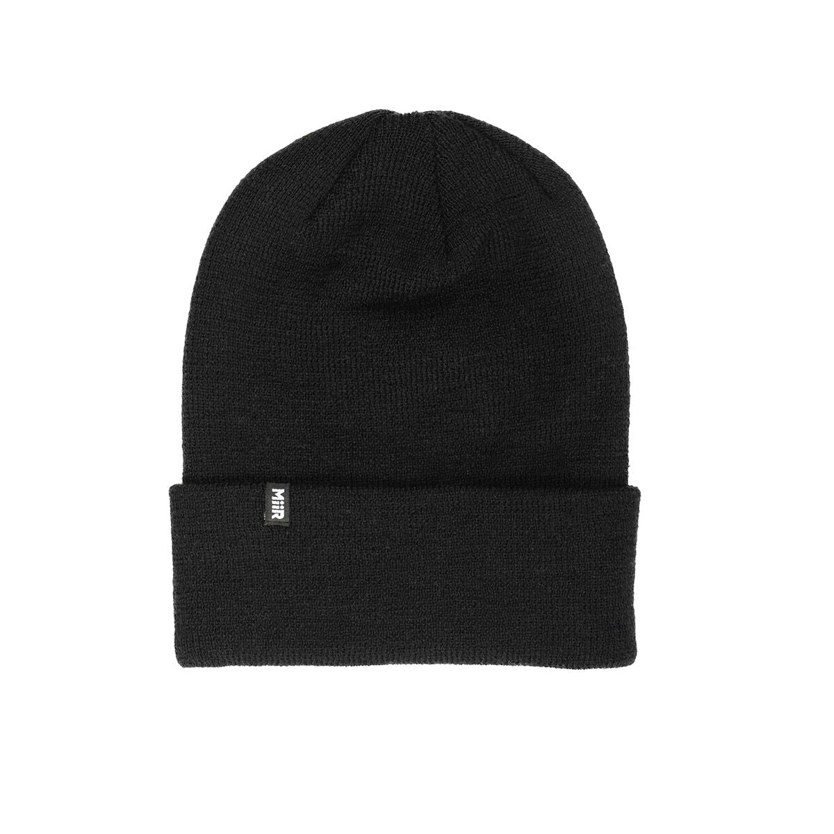 recycled-poly-fine-knit-beanie-n8 Web_PDP-RecycledPolyFineKnitBeanie_Studio_Front_Black.jpg